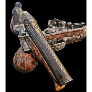 Pair Of Louis XIV Pistols