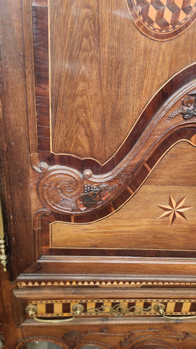 Lorraine Oak Wardrobe From The Early 19th Century-photo-1