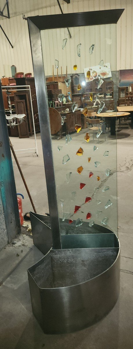 Contemporary Indoor Fountain By Artist Nanceen Jacquot Janine