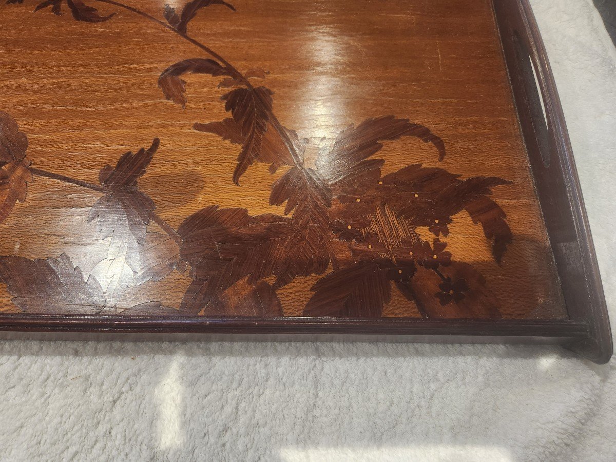 L.majorelle Marquetry Tray-photo-3