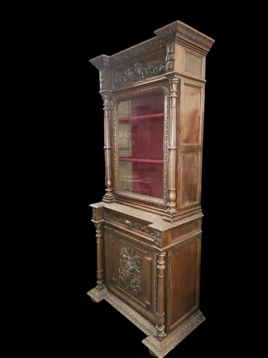 Buffet With Hunting Decor From The Beginning Of 1900-photo-1
