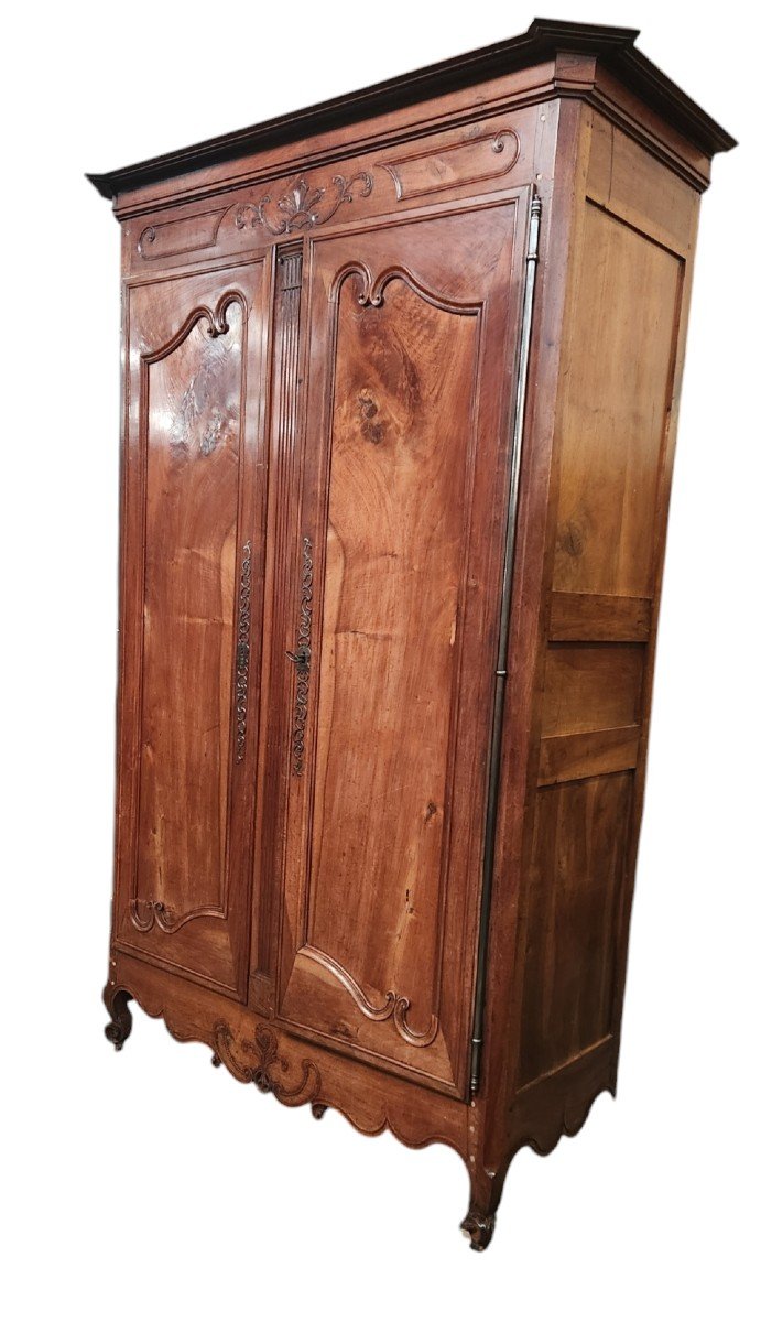 Joli Armoire En Noyer Debut 19ème Dite Armoire Parisienne 