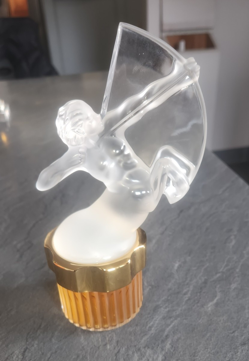 Lalique Perfume Bottle, Le Sagittaire Model, 1999