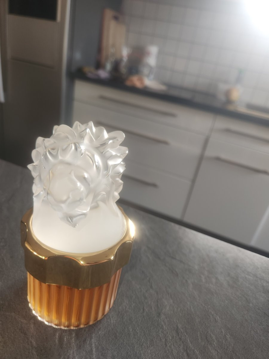 Flacon De Parfum (maurice Roucel)lalique Modele Lion Annee 2004-photo-2