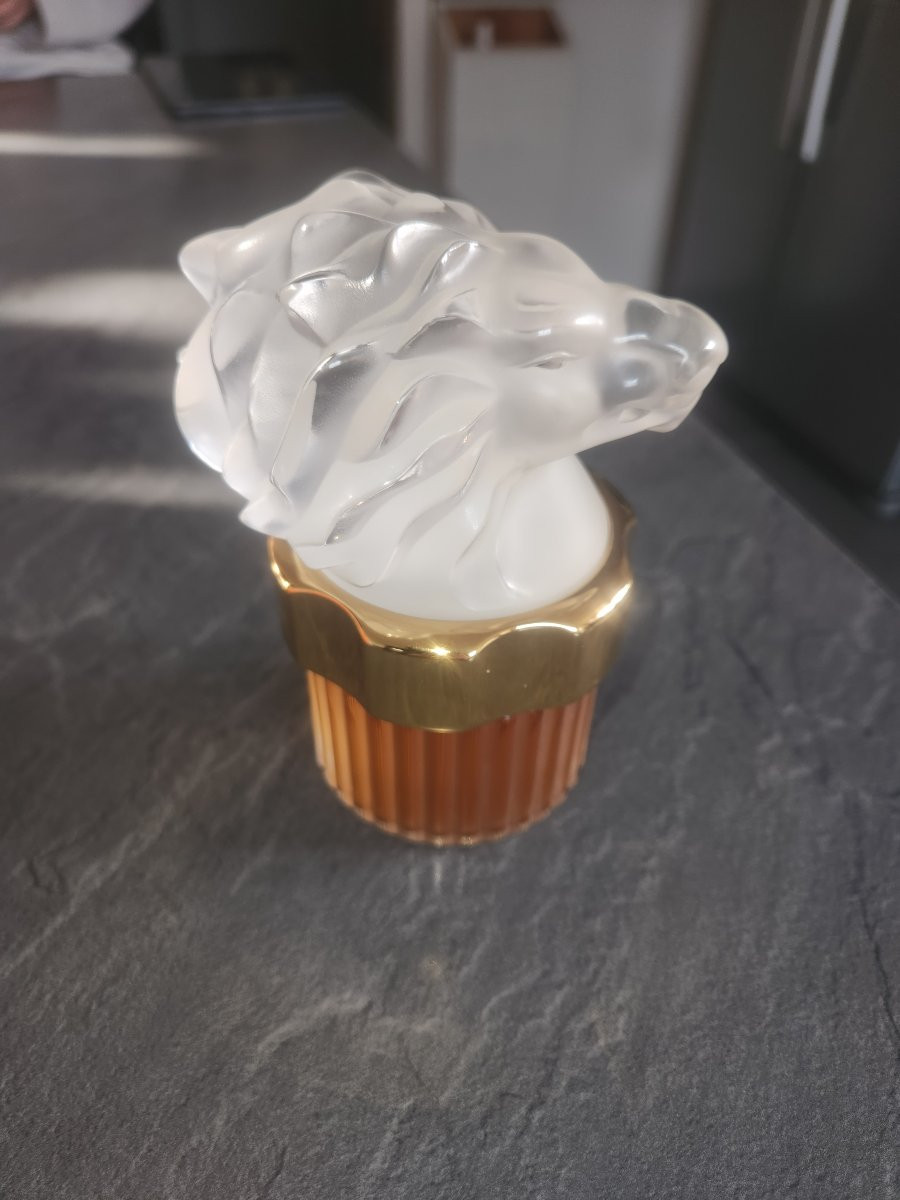 Flacon De Parfum (maurice Roucel)lalique Modele Lion Annee 2004-photo-4