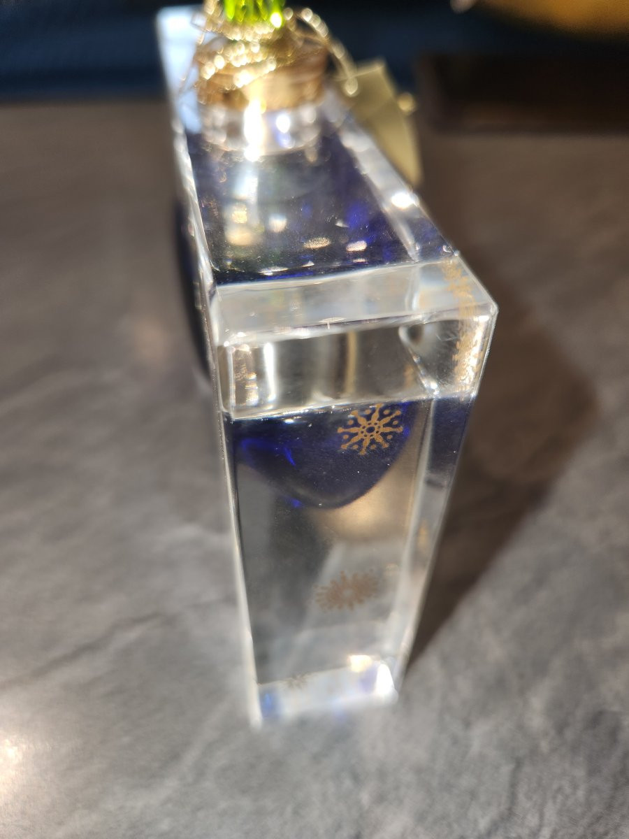 Baccarat Starry Night Perfume Bottle With Numbered Bangles -photo-3