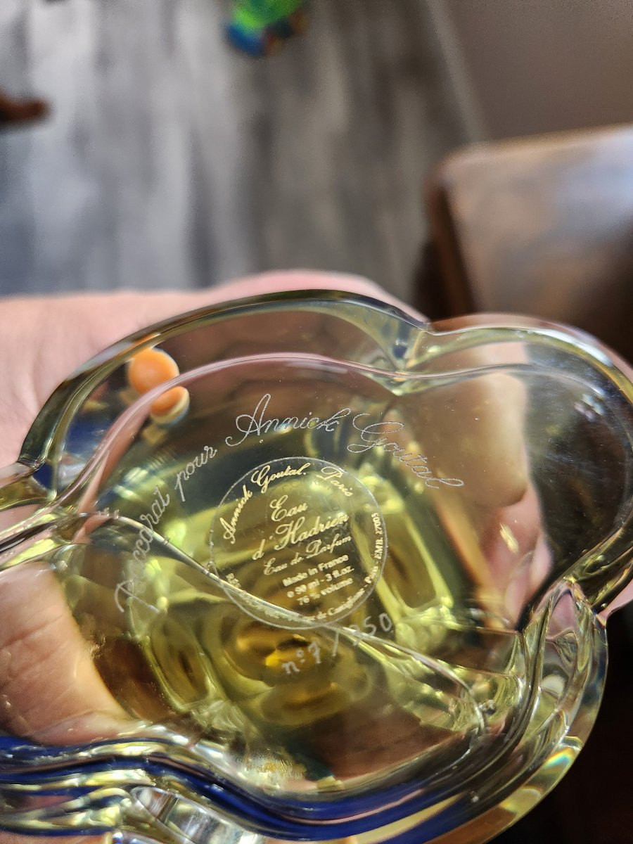 Flacon De Parfum Annick Goutal En Cristal De Baccarat -photo-4