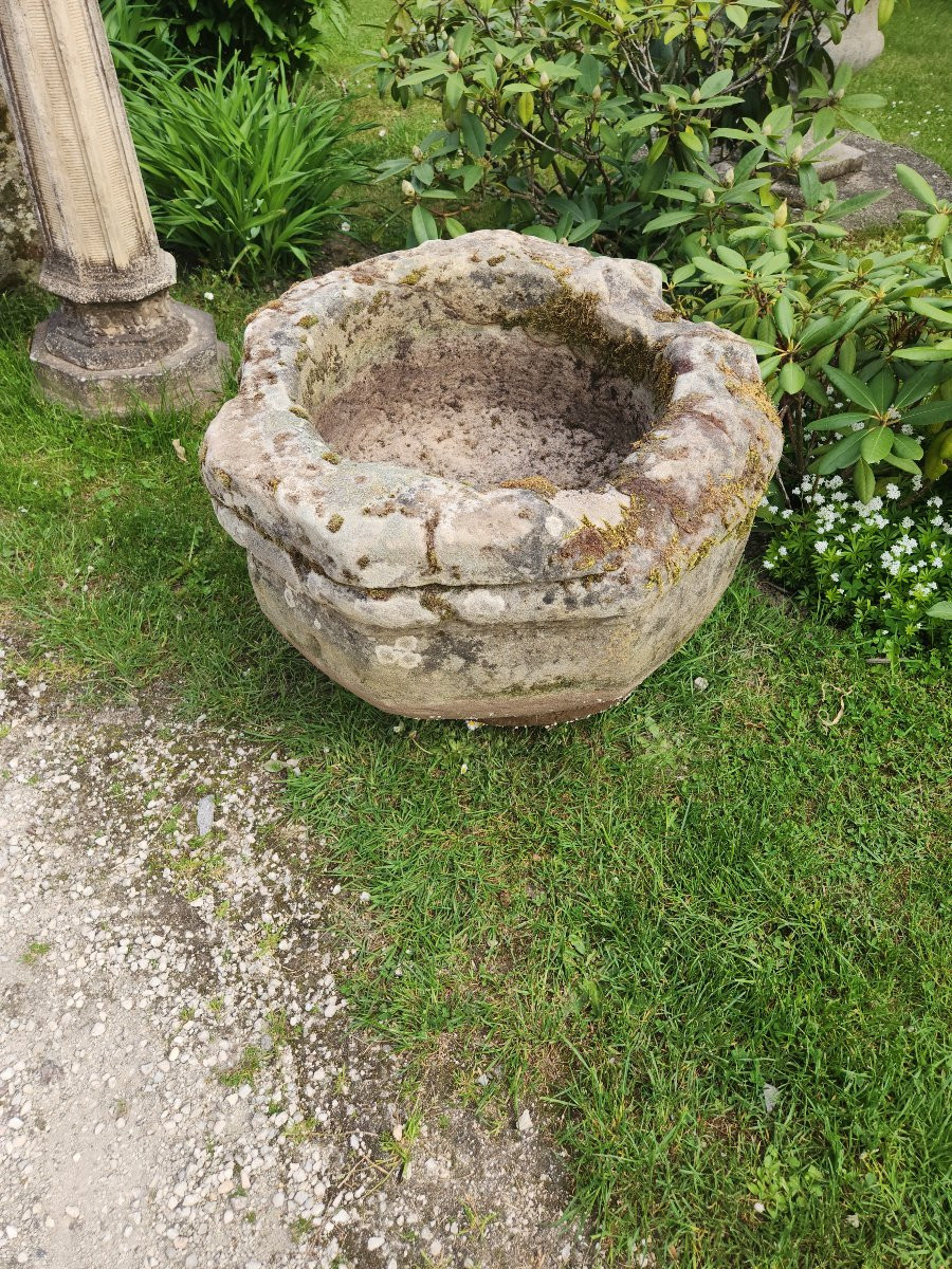 17th Century Baptistery In Vosges Sandstone -photo-6