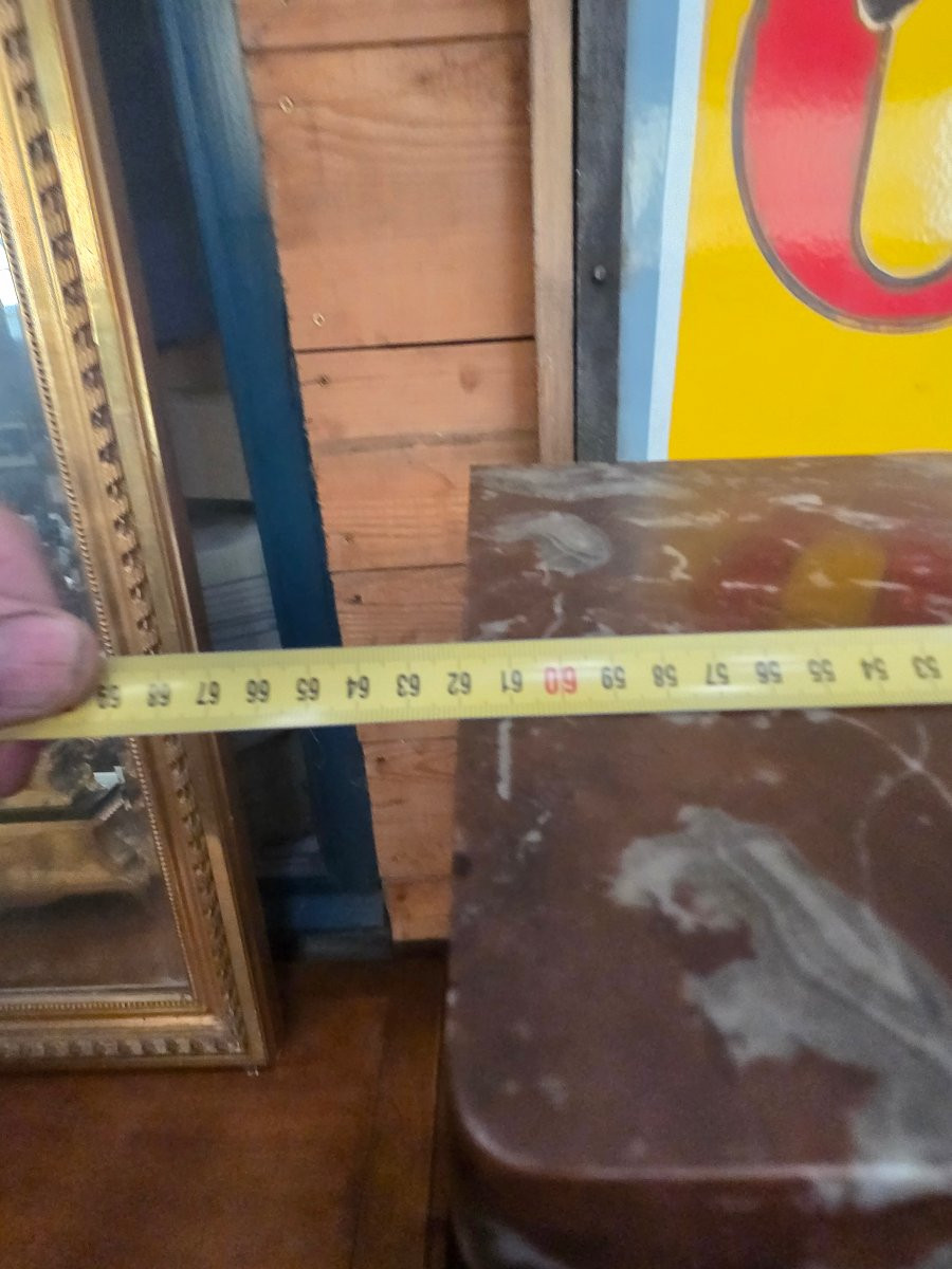 Vitrine transition Louis XV / Louis XVI en marqueterie debut 20eme -photo-6