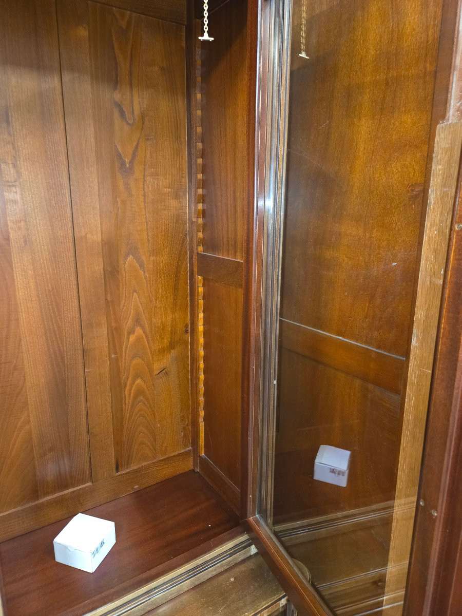 Louis XVI Style Mahogany Bookcase From The 1960s-photo-3
