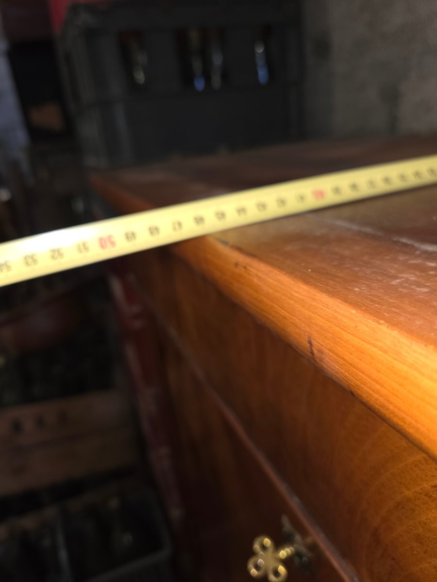 Secretaire louis Philippe en noyer avec un très joli intérieur -photo-7