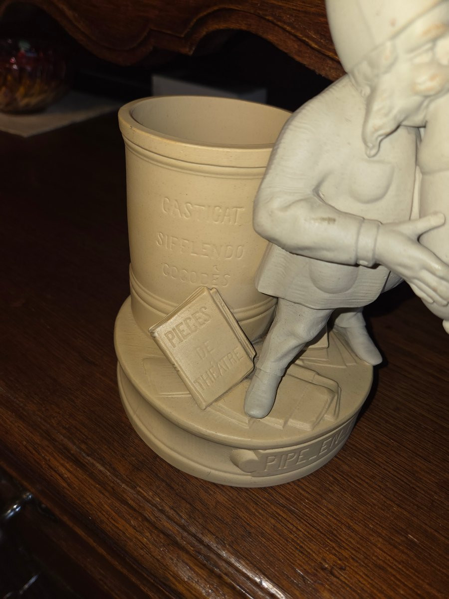 Antique Terracotta Tobacco Pot, Late 19th/early 20th Century -photo-2