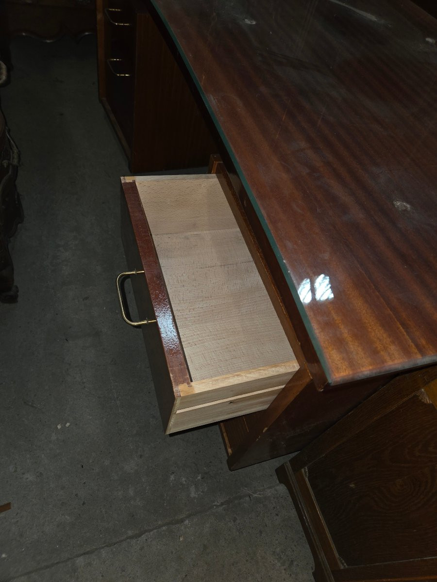Executive Desk And Armchair By Joseph André Motte By Steiner-photo-3