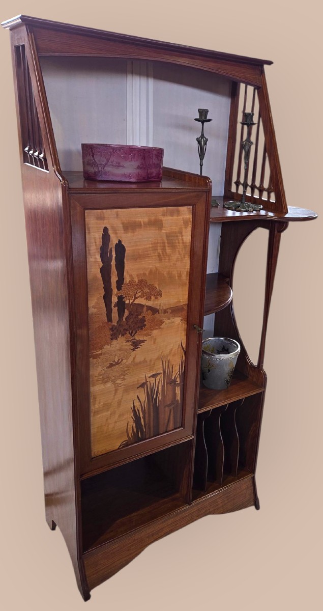 Louis Majorelle's Art Nouveau Cabinet 