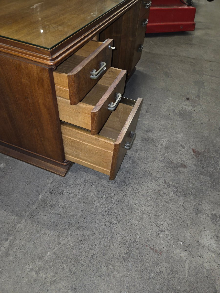 Large Art Deco Rosewood Desk By Gauthier Poinsignon -photo-5