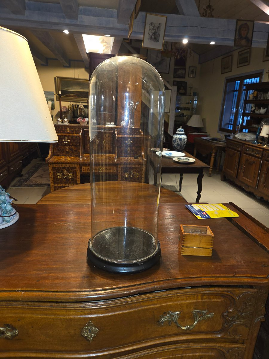 Tres grand globe en verre d'époque Napoléon III -photo-2