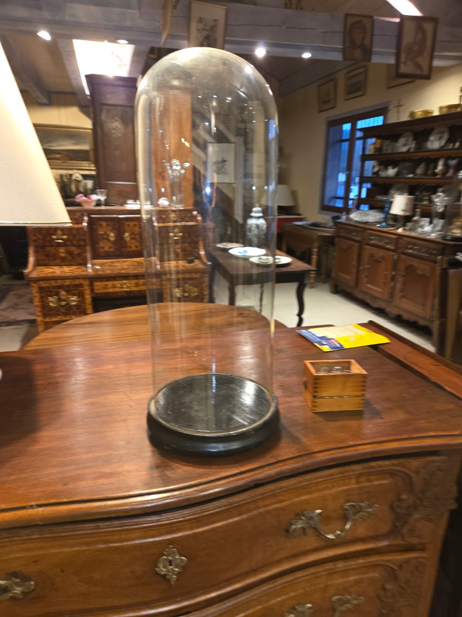 Tres grand globe en verre d'époque Napoléon III -photo-5