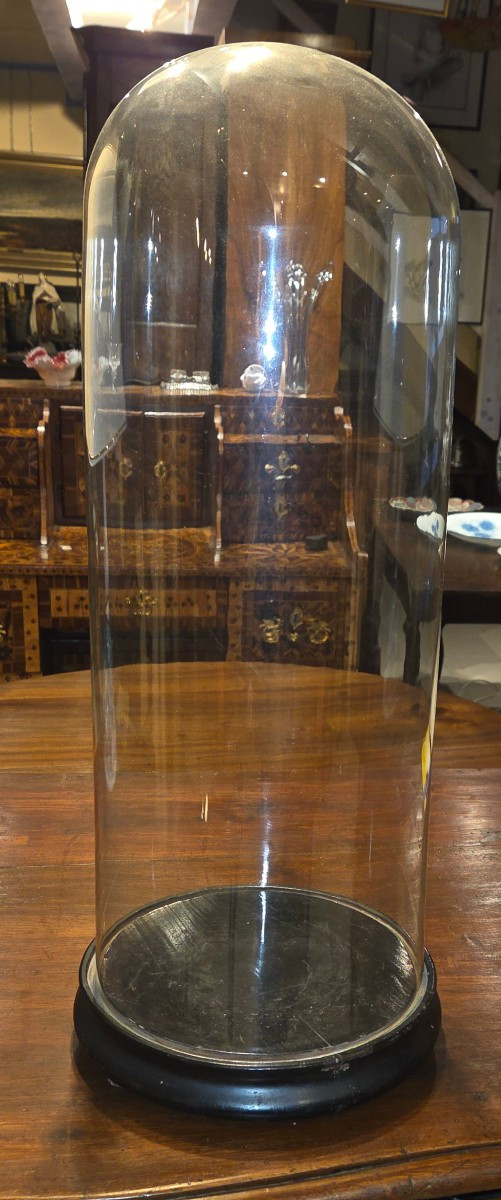Tres grand globe en verre d'époque Napoléon III 