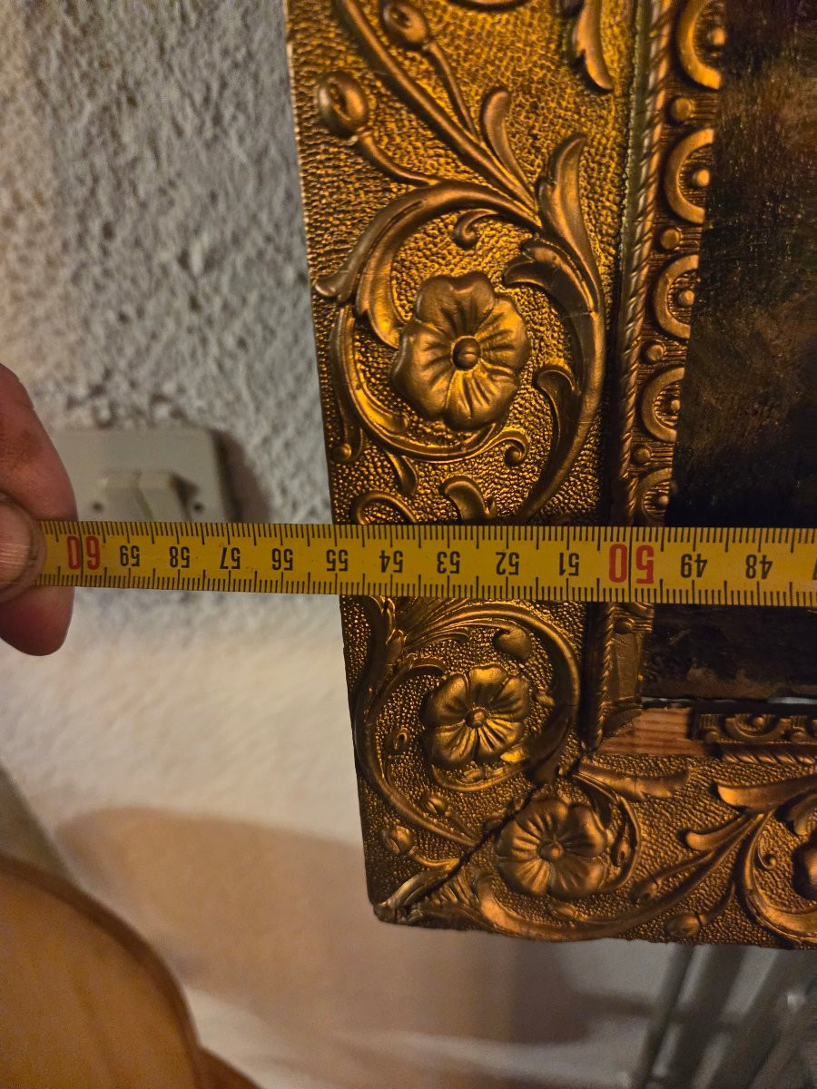 2 huiles sur toiles des années 20 de seraphin Broggi-photo-5