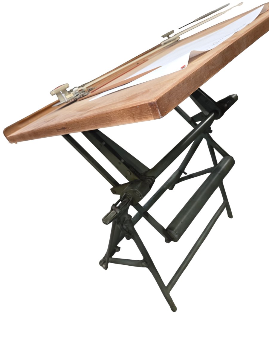 Table a dessin d'architecte Riefler des années 50-photo-1