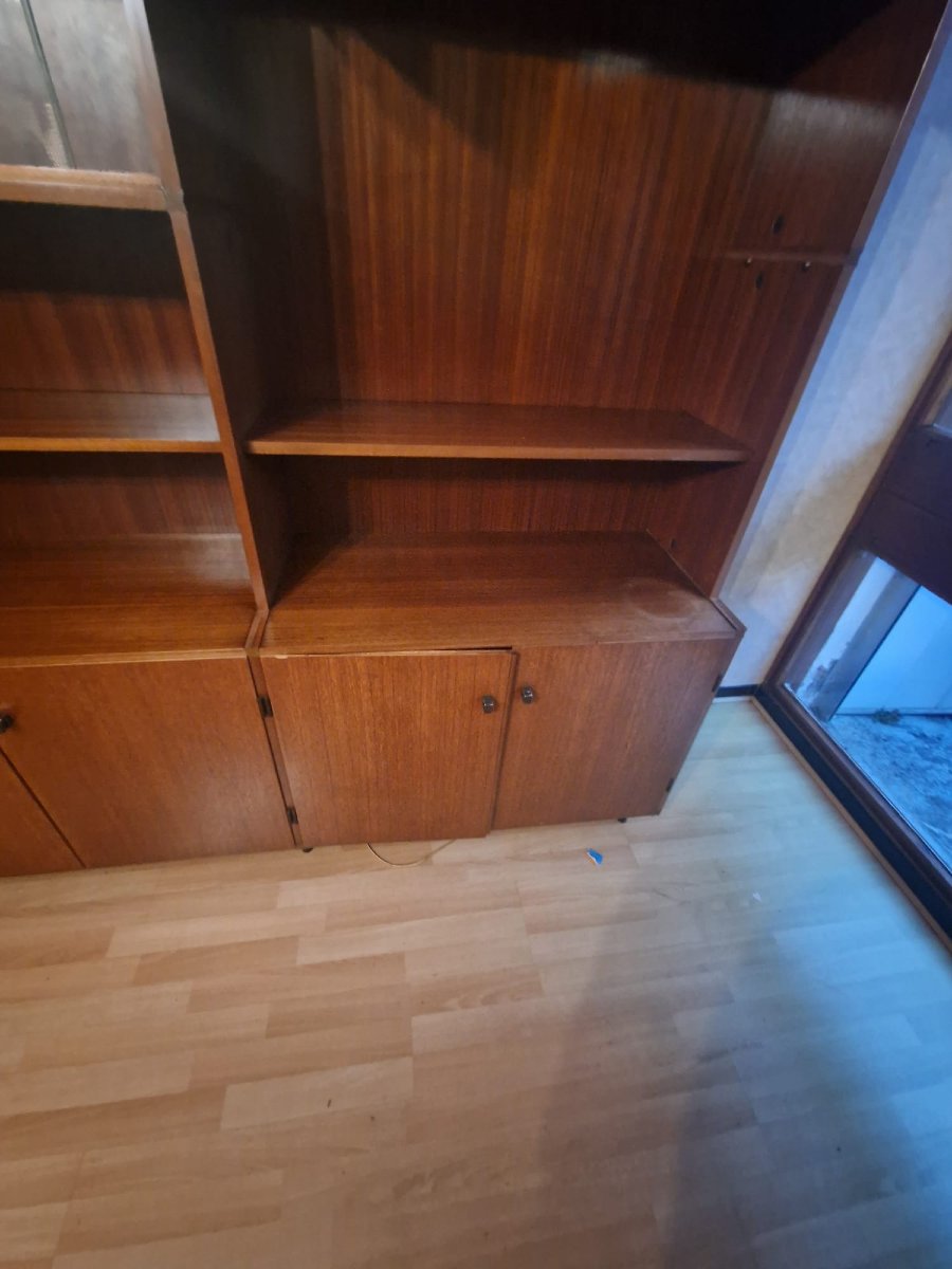 Arp Teak Dining Room Furniture, Produced By Minvielle-photo-2