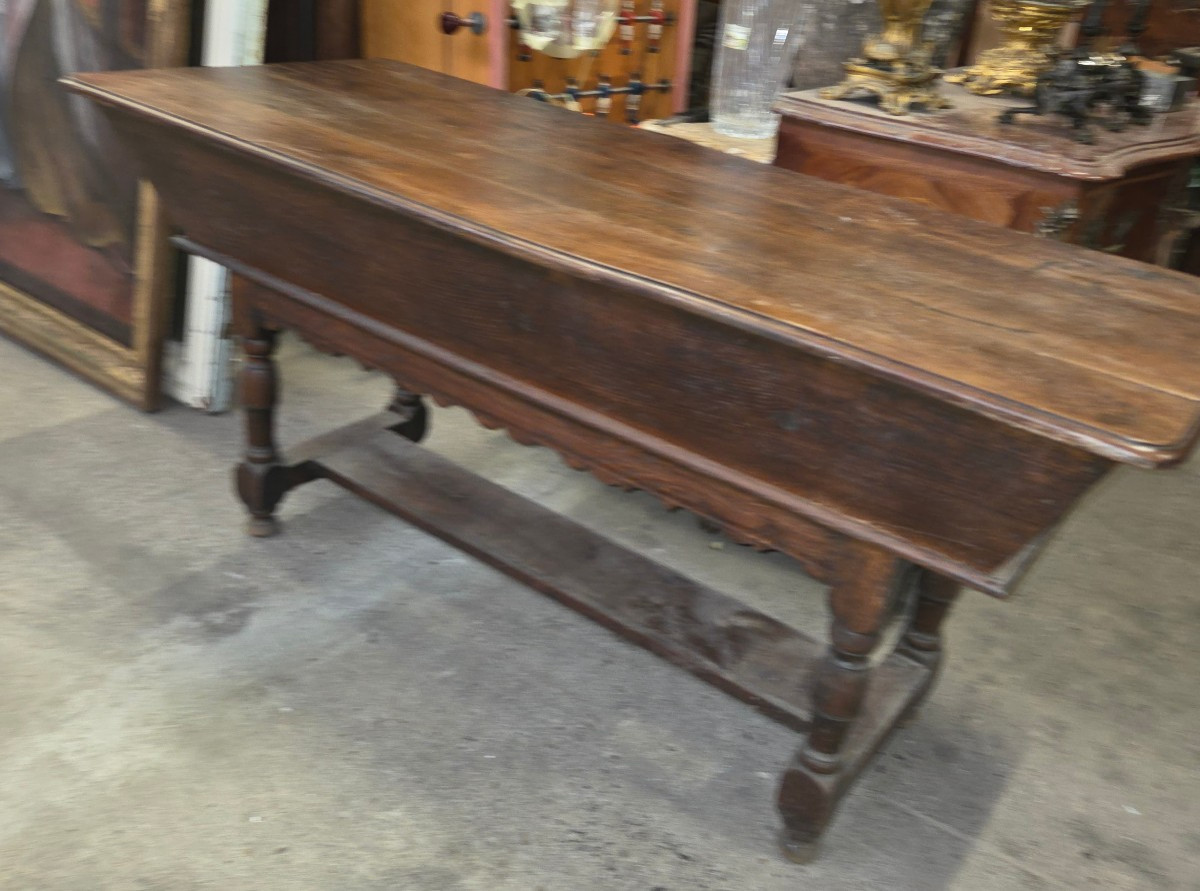 Early 19th Century Oak Kneading Trough From Lorraine