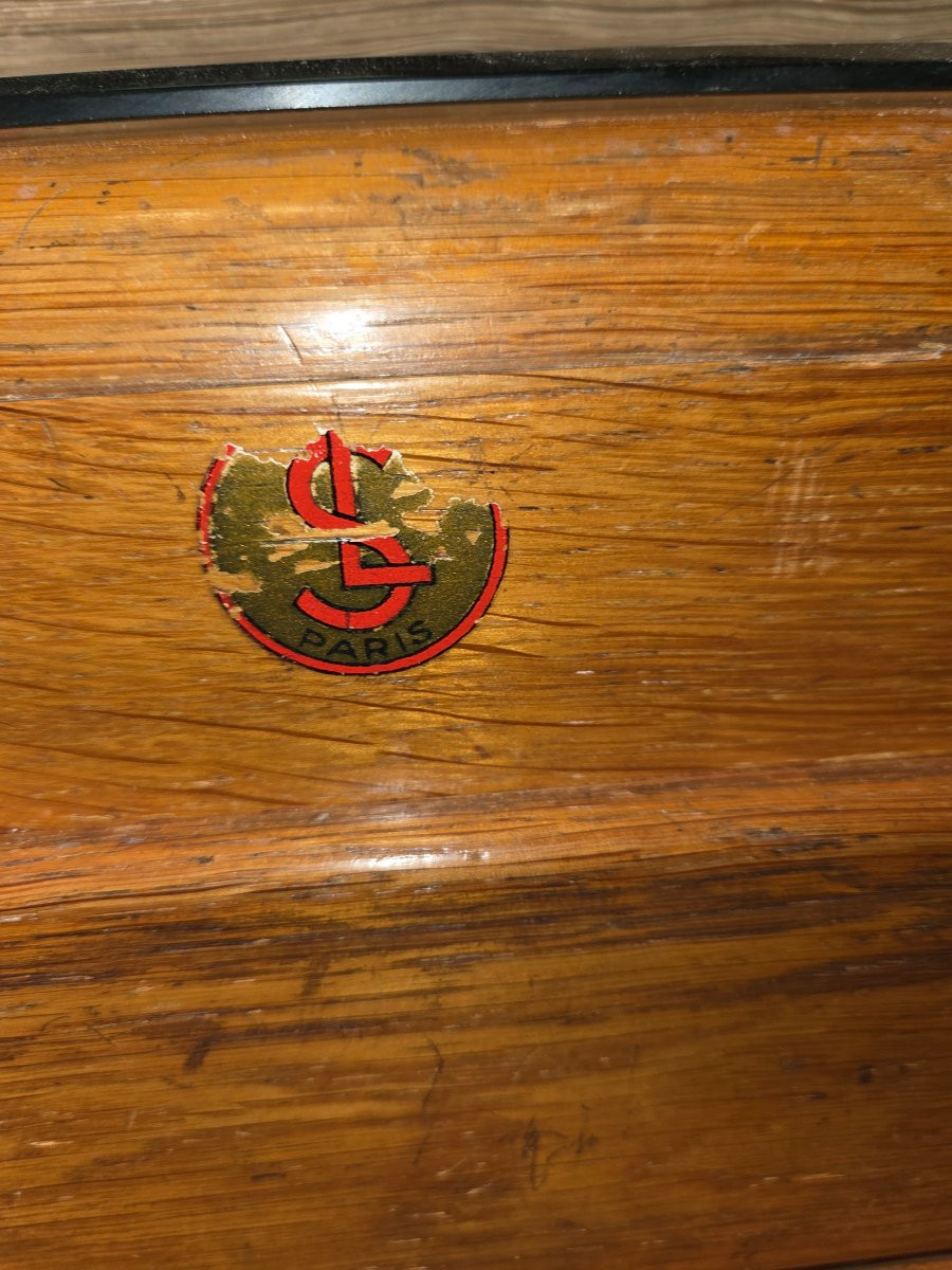 Meuble a plans d'architecte des années 60  ( Ch. JACOB  Buromodrl Nancy)-photo-2