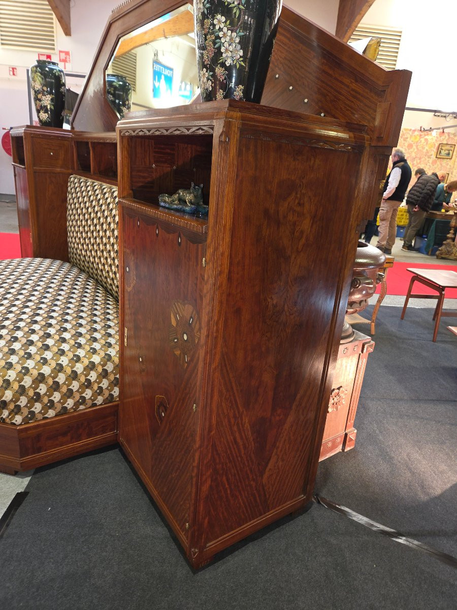 Meuble  Art deco de Jules Cayette provenant d'un château du 54-photo-2