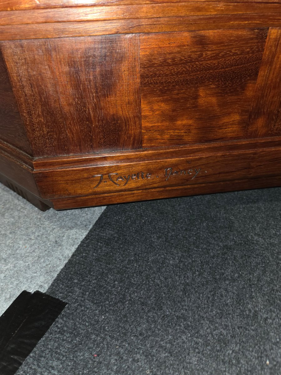 Meuble  Art deco de Jules Cayette provenant d'un château du 54-photo-1