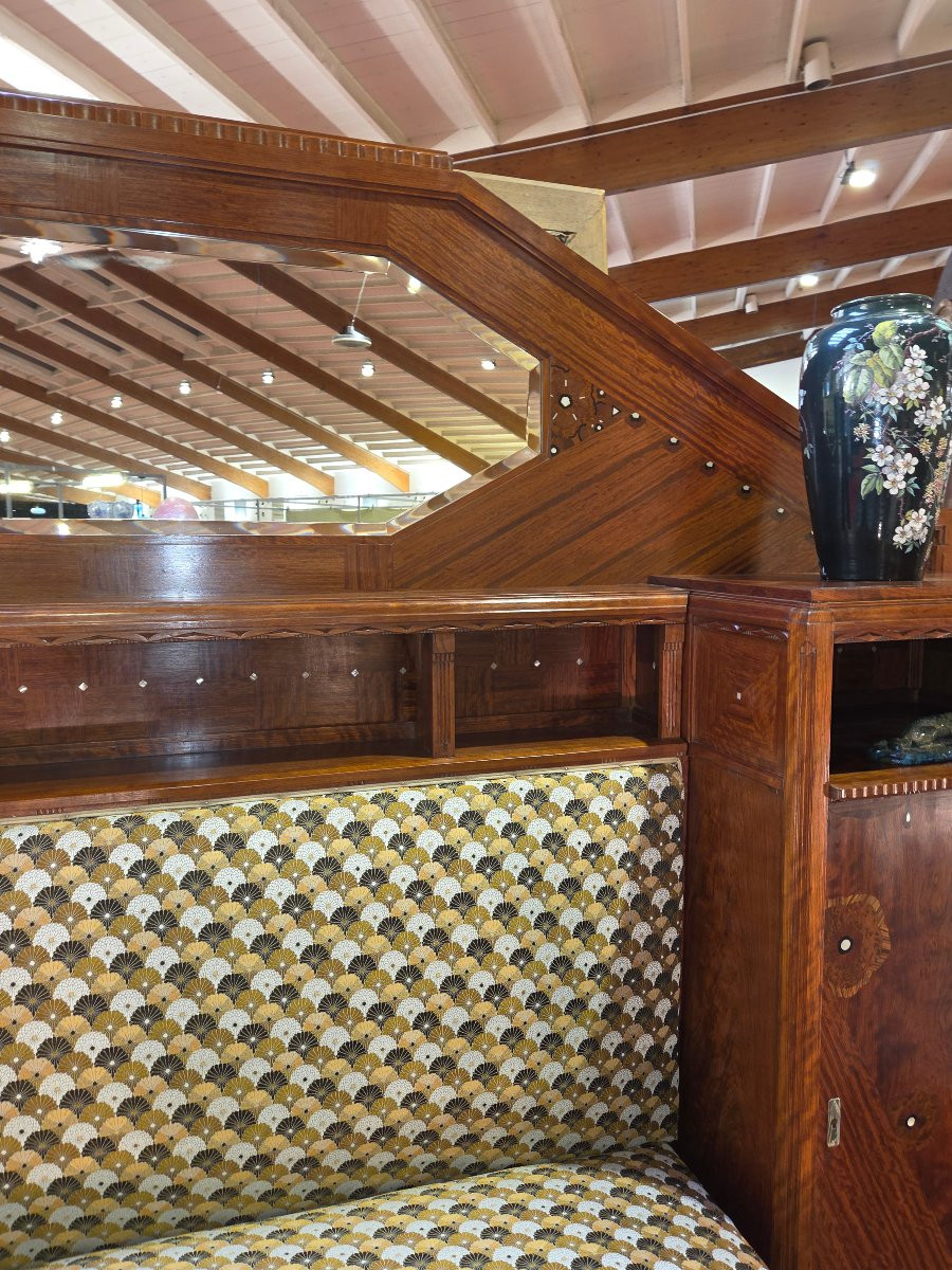 Meuble  Art deco de Jules Cayette provenant d'un château du 54-photo-2