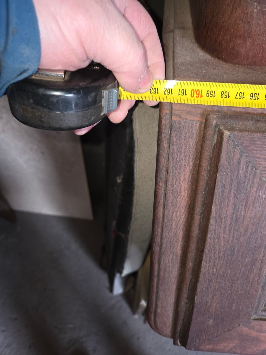 Buffet lorrain scriban en cheme 19eme  de la région de Lunéville -photo-6