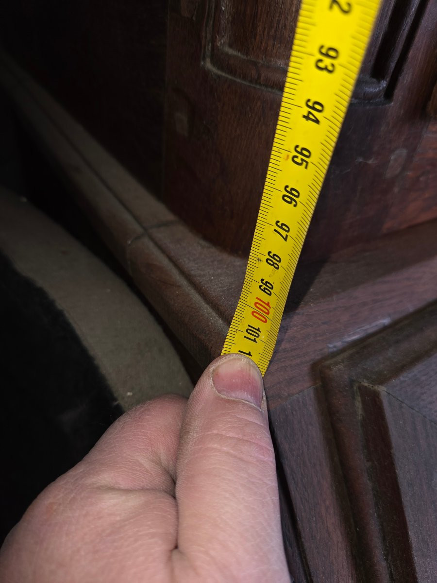 Buffet lorrain scriban en cheme 19eme  de la région de Lunéville -photo-7