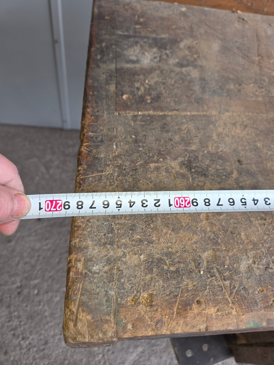 Former Workbench From An Early 20th-century Carpentry Workshop -photo-5