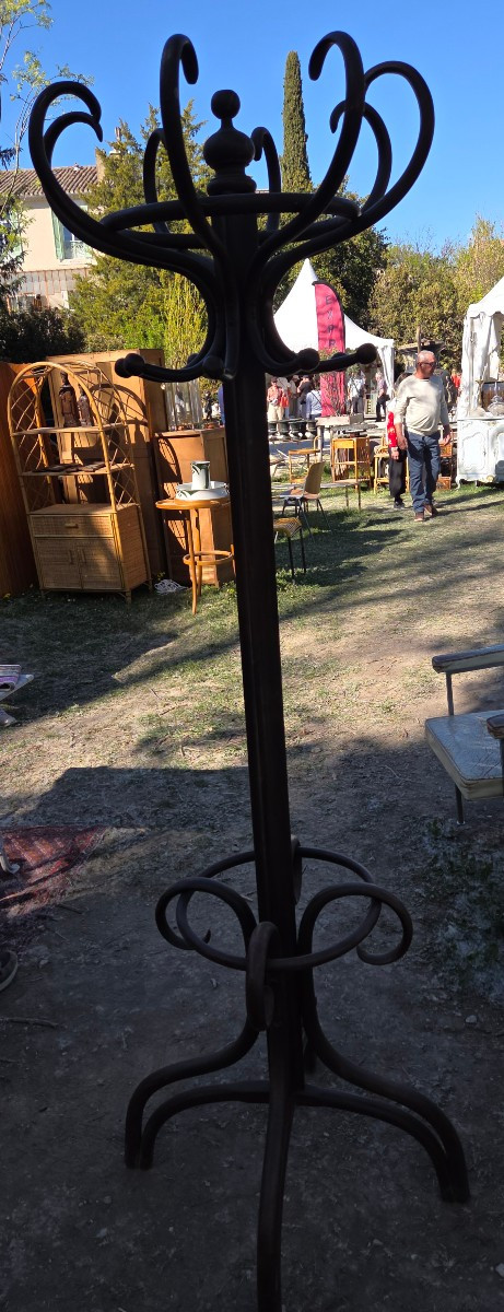 Perroquet Fischel des années 20 1 8 patères 