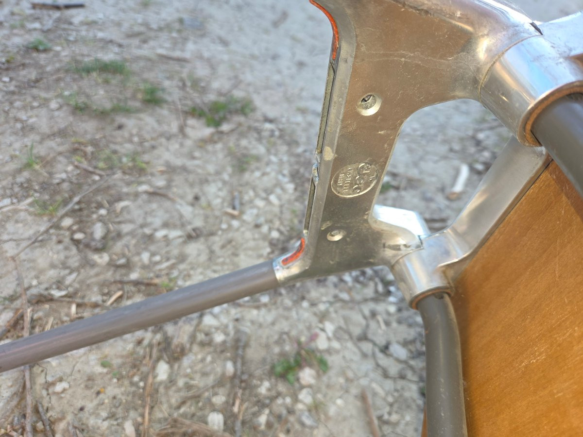 Set Of 11 Dsc 106 Chairs - Gian Carlo Piretti - Castelli 1970 Edition-photo-8