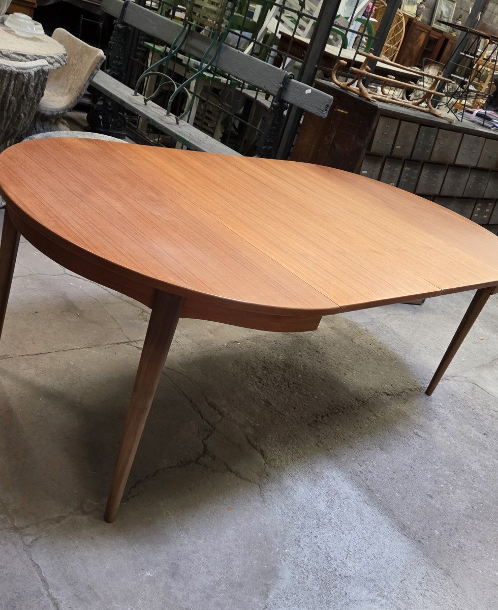Scandinavian Teak Dining Table From The Late 60s