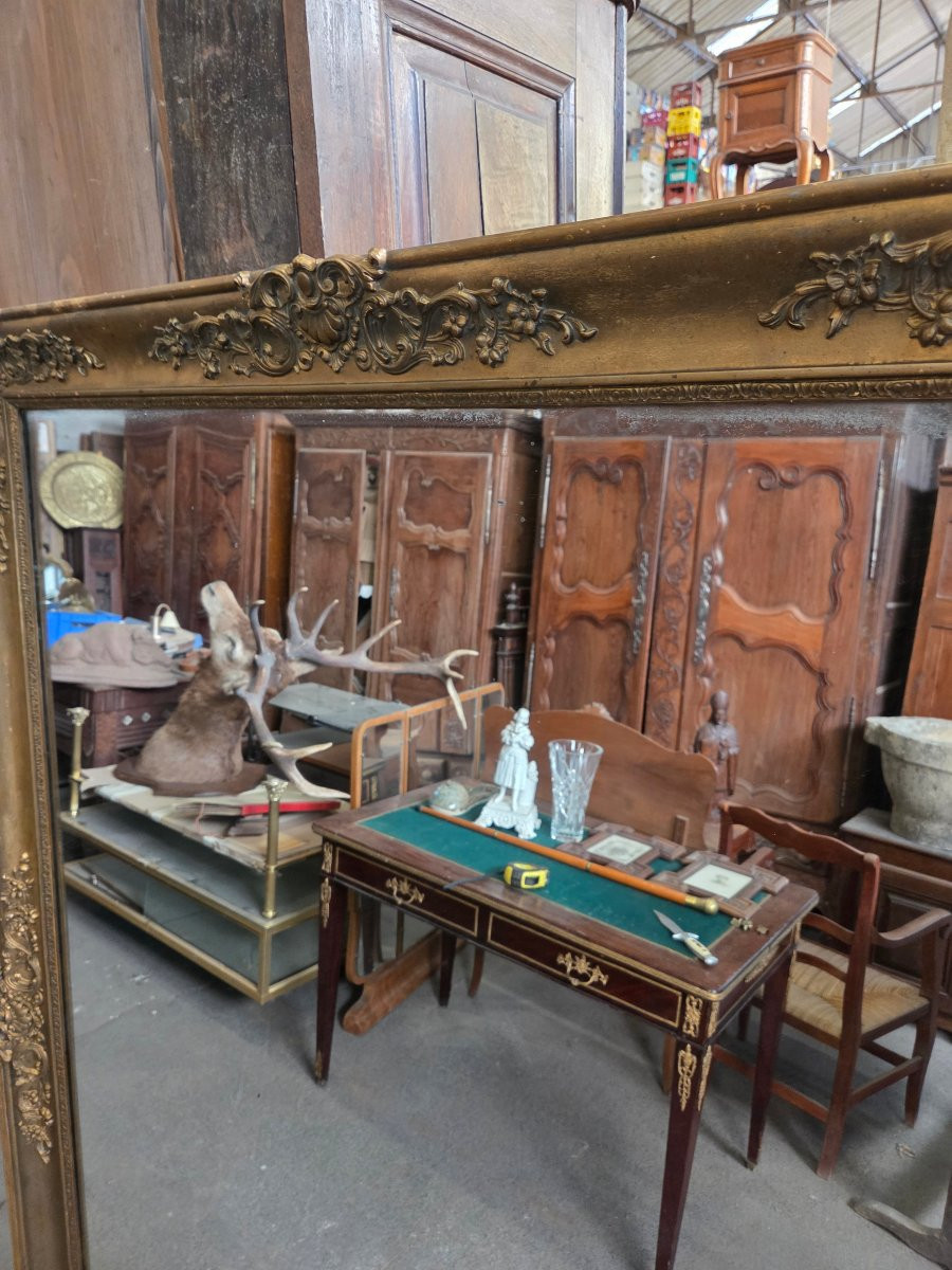 Pair Of Napoleon III Mirrors Can Be Set Horizontally Or Vertically-photo-2