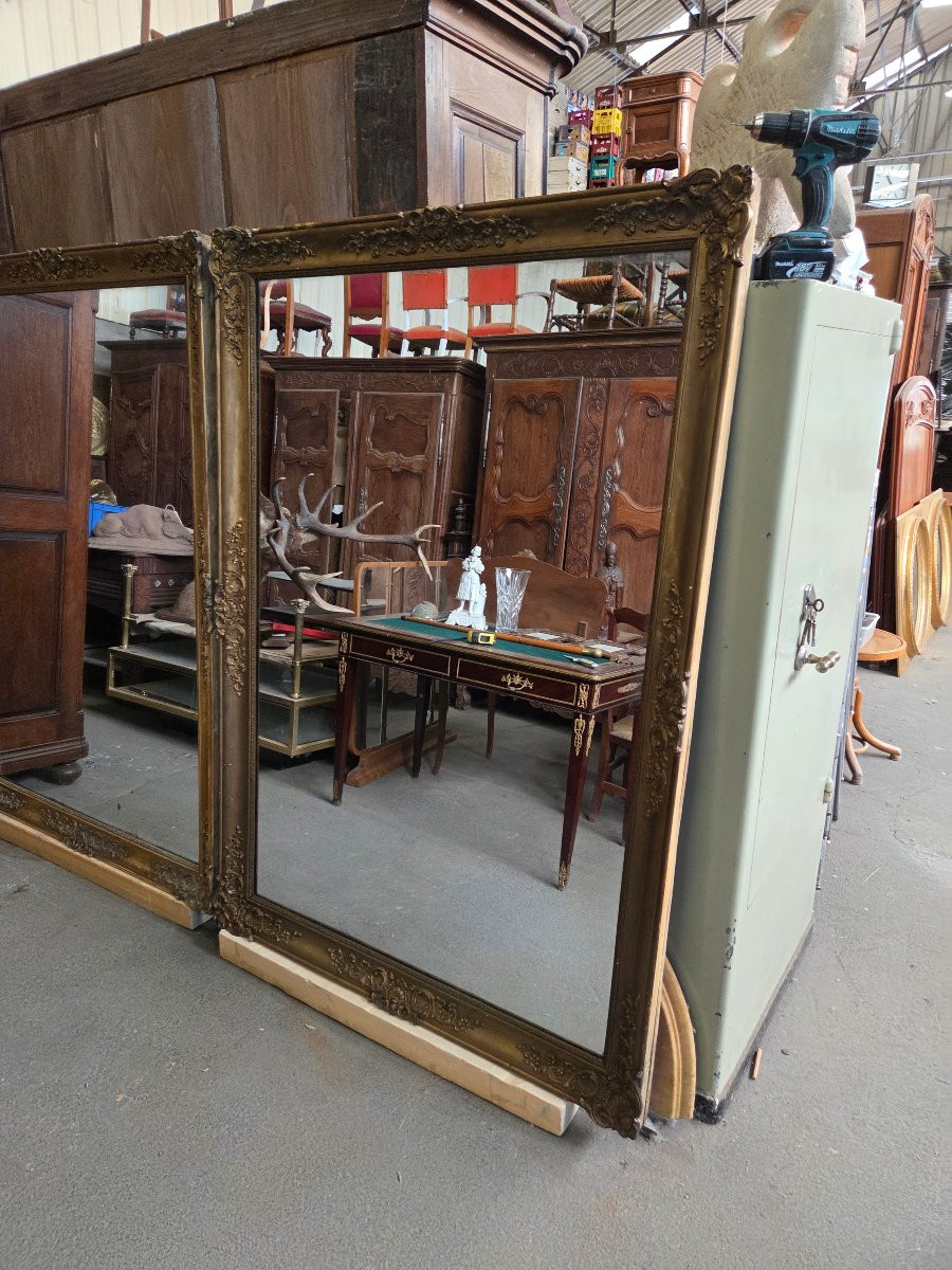 Pair Of Napoleon III Mirrors Can Be Set Horizontally Or Vertically-photo-7