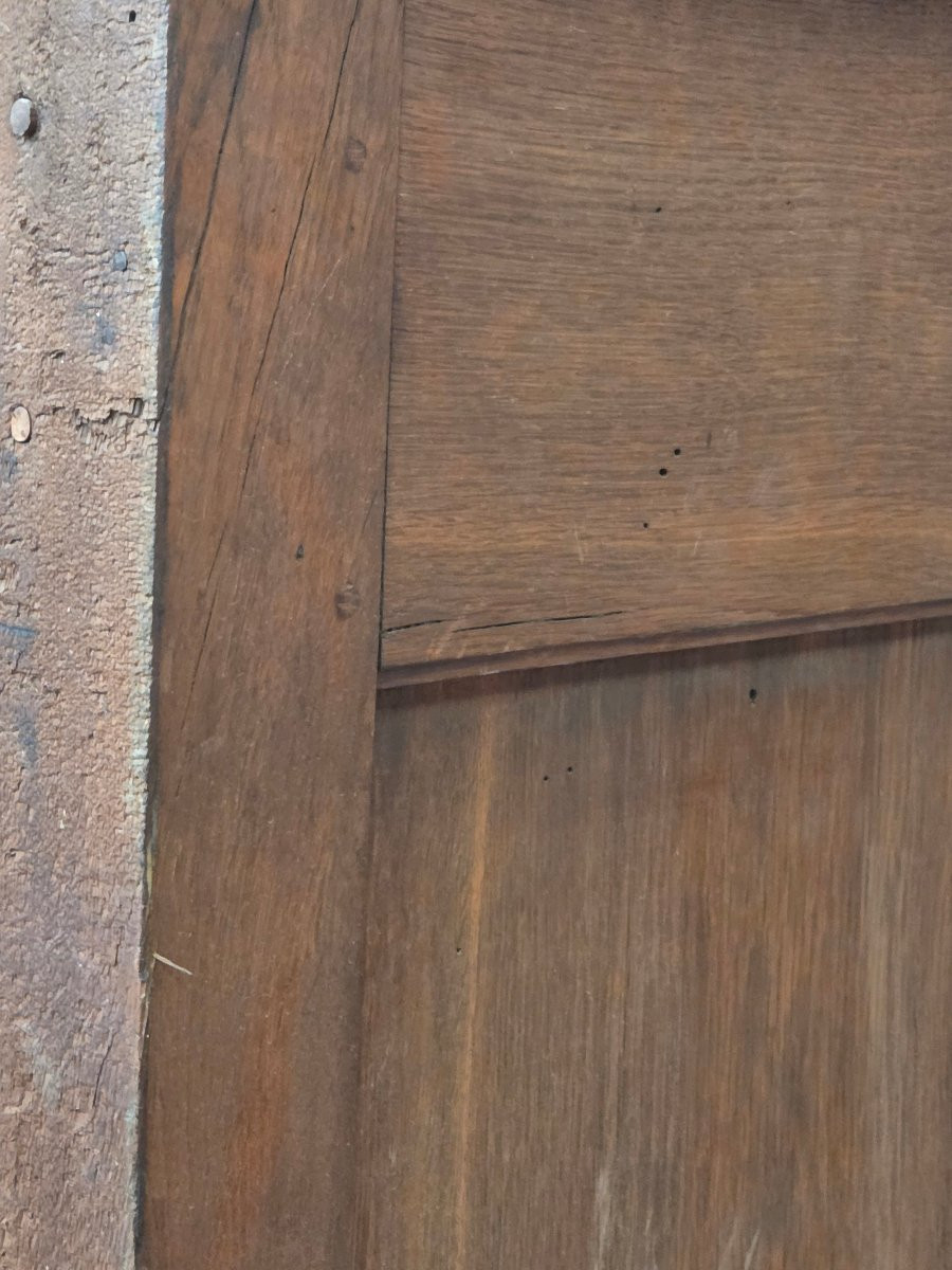 Vosgian Oak Armoire From The 1st Part Of The 19th Century Converted Into A Bookcase-photo-7