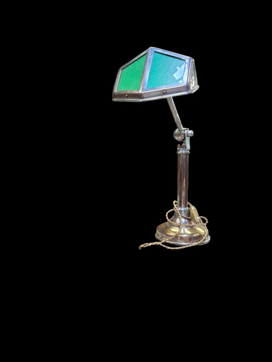 Lampe se bureau "pirouette # des années 30-photo-2