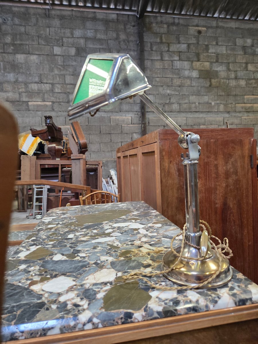 Lampe se bureau "pirouette # des années 30-photo-3