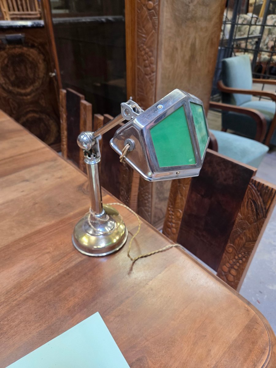 Lampe se bureau "pirouette # des années 30-photo-5