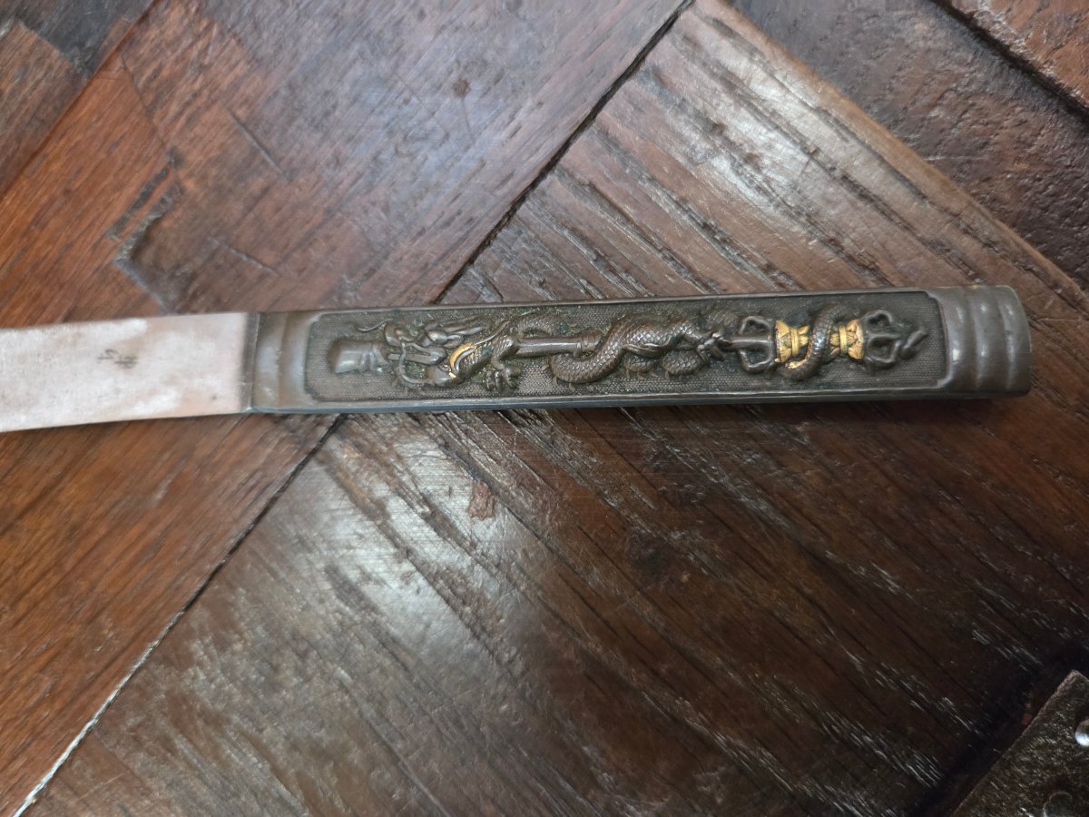 Set Of 11 Japanese Knives From The Late 19th Century -photo-4