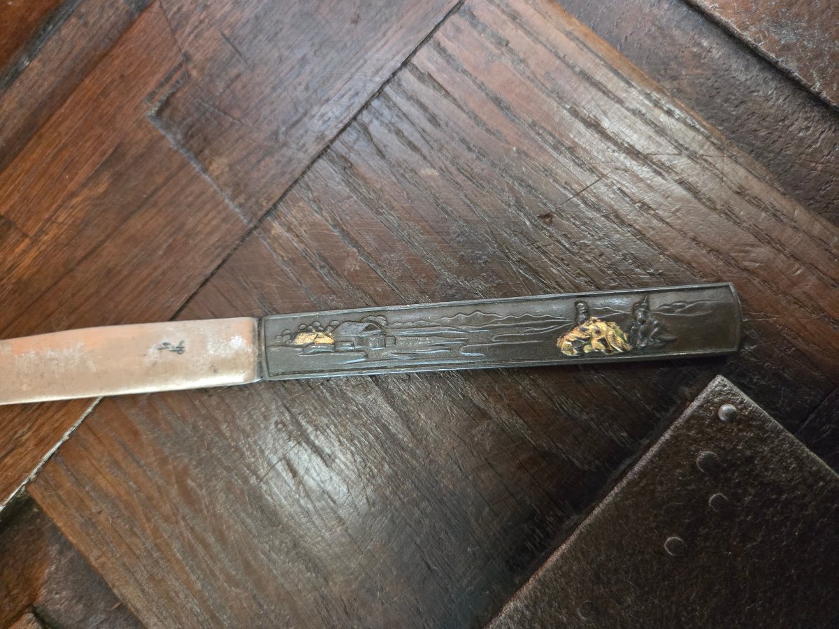 Set Of 11 Japanese Knives From The Late 19th Century -photo-2