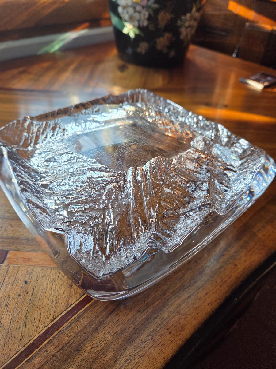 Crystal Planter From The 1960s, -photo-4