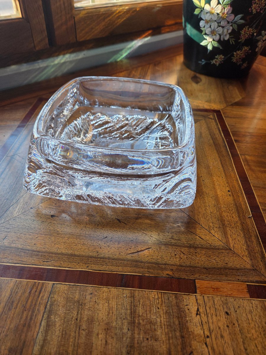 Crystal Planter From The 1960s, 