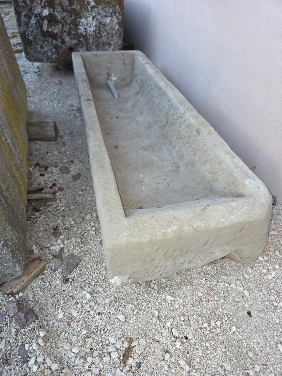 Large 19th-century Vosges Stoneware Trough -photo-2