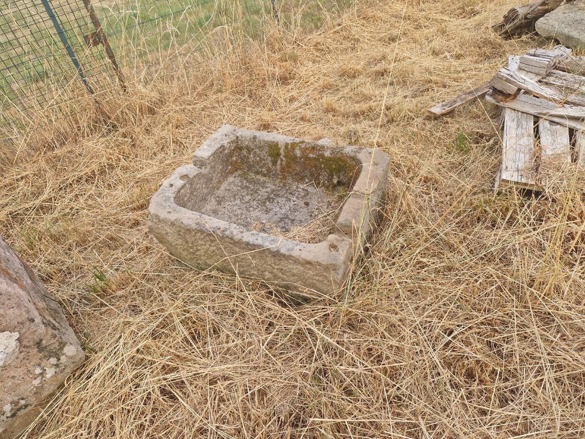 Early 19th-century Vosges Stoneware Basin -photo-2