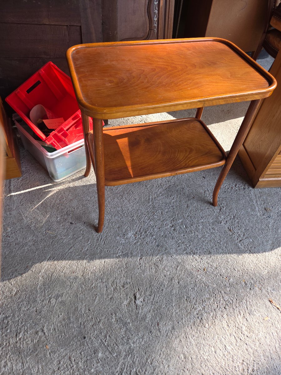 Thonet Side Table From The 1930s–1950s-photo-2