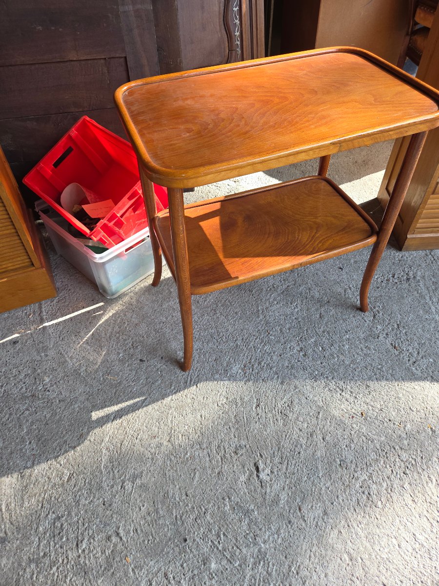 Thonet Side Table From The 1930s–1950s-photo-3